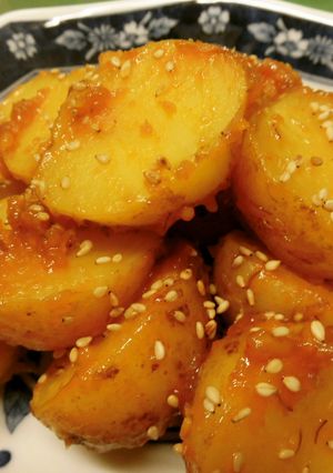 じゃがいものピリ辛味噌和え♪-レシピのメイン写真