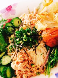 簡単ヘルシー♬ツナdeサラダ麺★-レシピのメイン写真