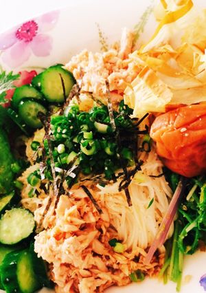 簡単ヘルシー♬ツナdeサラダ麺★-レシピのメイン写真