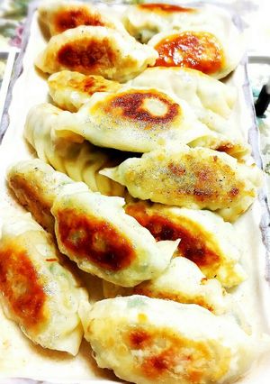 桜えび入りジューシー味付き餃子(^○^)-レシピのメイン写真