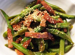 いんげん豆とベーコンの甘辛炒め煮-レシピのメイン写真