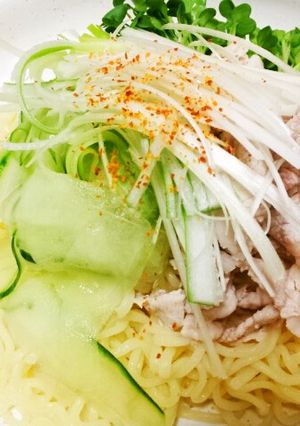 辛ラーメン×アレンジ！ピリ辛つけ麺-レシピのメイン写真
