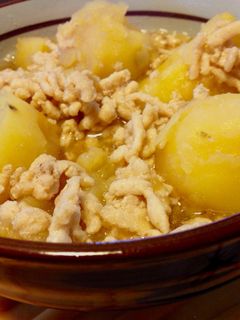 じゃがいもそぼろ煮!おつまみにもどうぞ-レシピのメイン写真