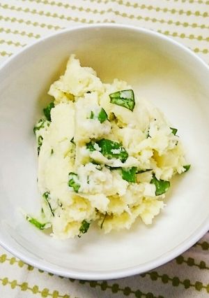 夏に食べたくなる！緑のポテトサラダ☆-レシピのメイン写真