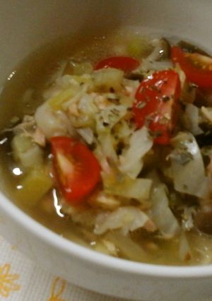 シーチキンと野菜たっぷりスープ♪-レシピのメイン写真