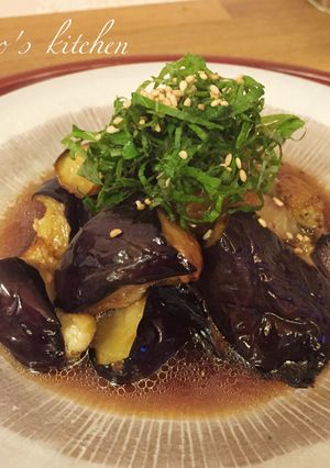 トロトロつるん♪ナスの揚浸しは常備菜にも-レシピのメイン写真