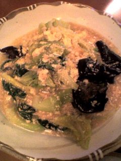 青梗菜のたらこ餡かけ-レシピのメイン写真