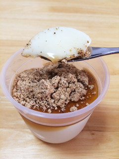 黒蜜きな粉がけ豆乳プリン-レシピのメイン写真