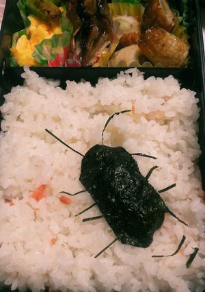 キャラ弁!!ゴキブリ!!-レシピのメイン写真