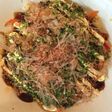 レンジで簡単お好み焼き風キャベツ