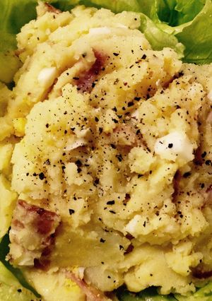 にんにくベーコンのスタミナポテトサラダ！-レシピのメイン写真