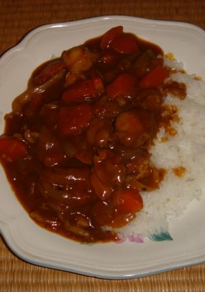 簡単！一人暮らしのシーフードカレー-レシピのメイン写真