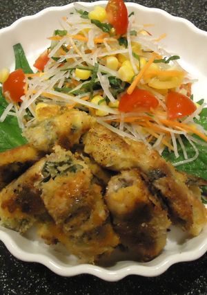 揚げない鰯ロール-レシピのメイン写真