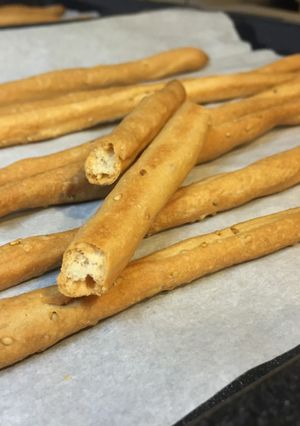 父の日に☆手ごね6分のグリッシーニ-レシピのメイン写真