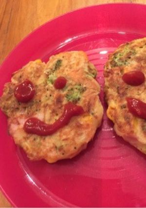 ♡子どもお好み焼き♡野菜たっぷり☆-レシピのメイン写真