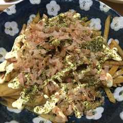รูปของ お好み焼き味のじゃがいも炒め