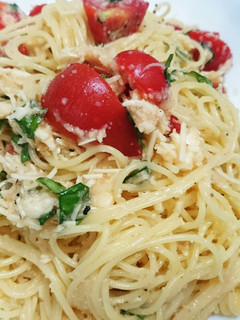 たらことトマトのパスタ-レシピのメイン写真
