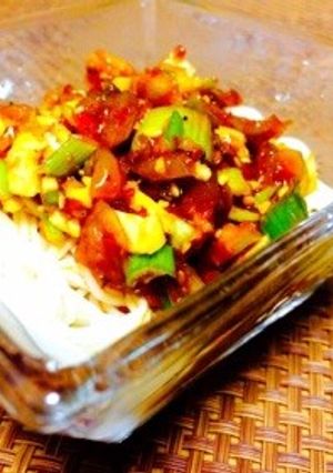 【10分】本場の四川ダレで＊冷やし素麺-レシピのメイン写真