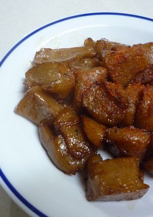 簡単で美味しい こんにゃくの炒り煮-レシピのメイン写真