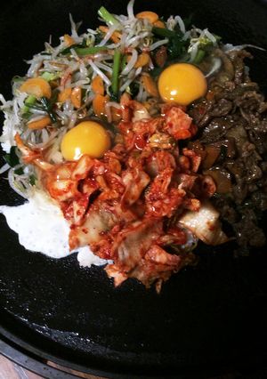 石焼きビビンバ風＠ホットプレート-レシピのメイン写真