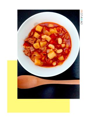 給食のポークビーンズ☆-レシピのメイン写真