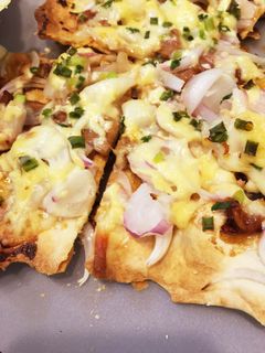 鰻のタレで!照り焼きチキンマヨピザ-レシピのメイン写真