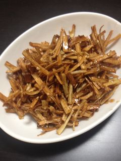 甘辛ごぼう-レシピのメイン写真
