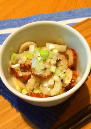 母の味*簡単さっぱり副菜 ネギちくわ-レシピのメイン写真