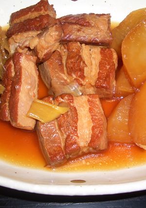 圧力鍋で！トロリと豚の角煮❤-レシピのメイン写真