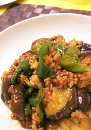 給食の麻婆なす^_^-レシピのメイン写真