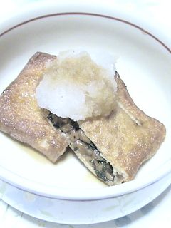 大根おろしでさっぱり♪揚げ納豆きんちゃく-レシピのメイン写真