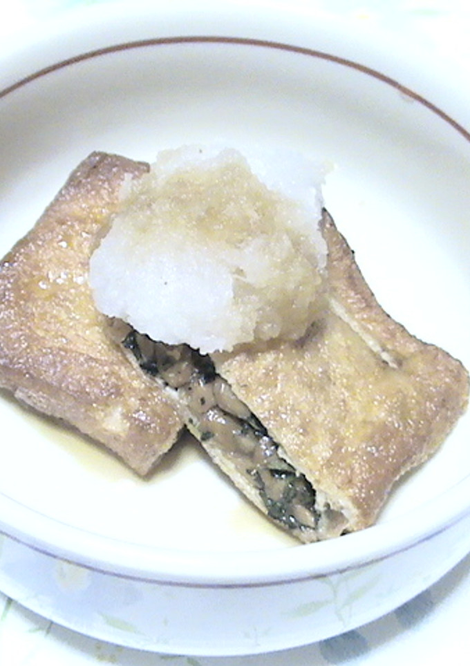 大根おろしでさっぱり♪揚げ納豆きんちゃく-レシピのメイン写真