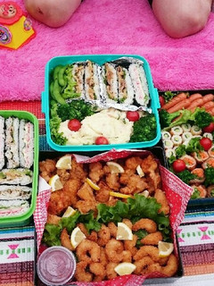 2015運動会☆3種のおにぎらず弁当☆-レシピのメイン写真