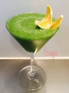 簡単 夏向き グリーンスムージー-レシピのメイン写真