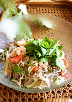タイ風ピリ辛春雨サラダ♫ヤムウンセン-レシピのメイン写真