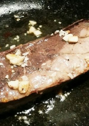 まぐろの血合ステーキ-レシピのメイン写真