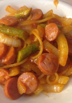 簡単！　美味しい！　ナポリタン-レシピのメイン写真