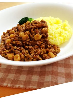 ひよこ豆入り キーマカレー-レシピのメイン写真