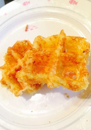 カリカリ!ポテトチーズワッフル-レシピのメイン写真