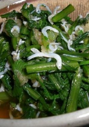 春菊のしらすみぞれ和え-レシピのメイン写真