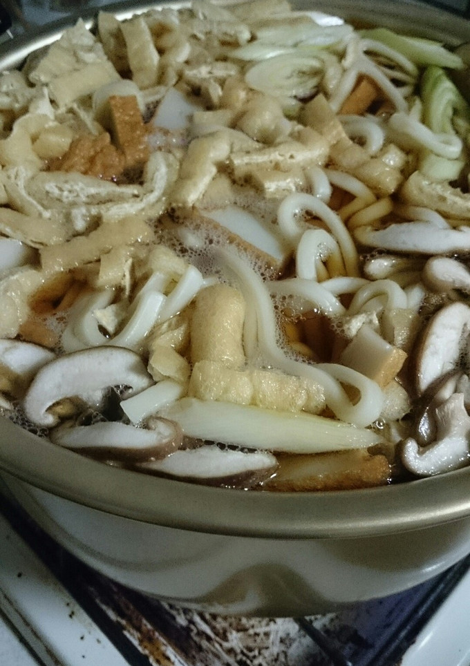 大家族の煮込みうどん-レシピのメイン写真