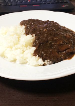 コックリ美味しい♪シンプル黒カレー-レシピのメイン写真
