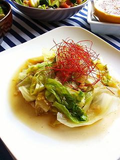 簡単中華☆レタスのオイスターソース炒め!-レシピのメイン写真