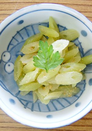 美肌に！ふきのすりごまドレッシング和え-レシピのメイン写真