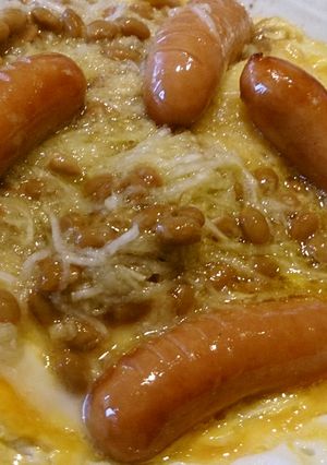 5分で朝食(日曜の朝ごはん）-レシピのメイン写真