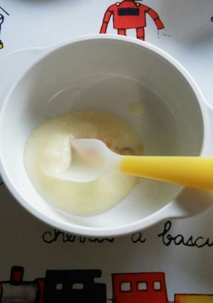 離乳食10日目～マッシュポテト-レシピのメイン写真