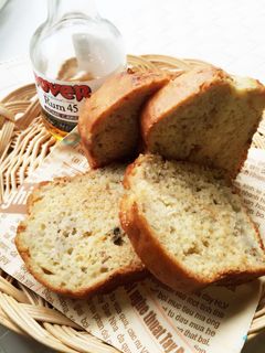 バター不使用。HMバナナパウンドケーキ-レシピのメイン写真