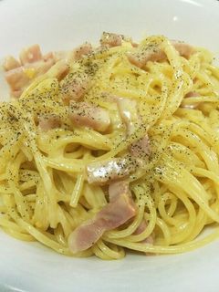 濃厚簡単カルボナーラ-レシピのメイン写真