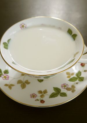 蜂蜜にんにく入り♫　即効元気ミルク♡-レシピのメイン写真