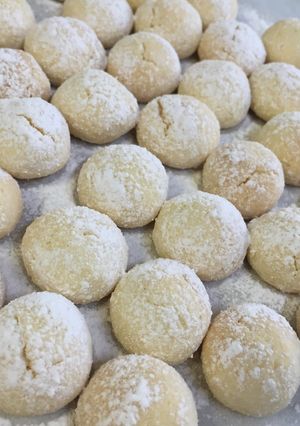 polvorón de almendra-レシピのメイン写真